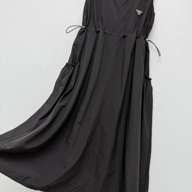 PRADA 26S SLEEVELESS WAISTED DRESS STYLE 889