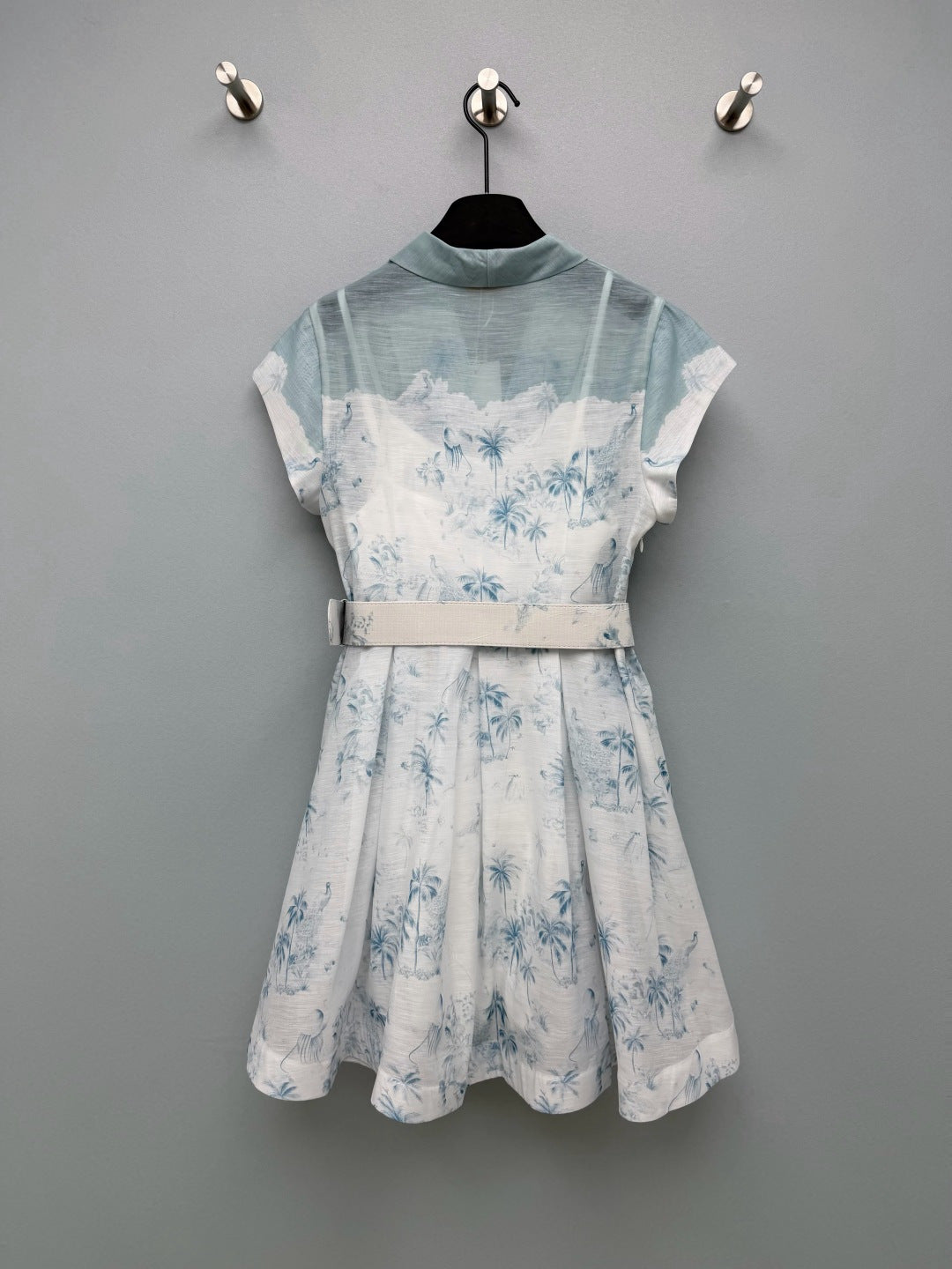 ZIMMERMANN 26S SLEEVELESS DRESS WITH BELT STYLE 30