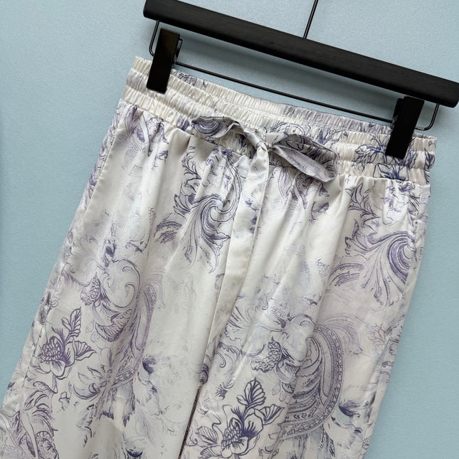 ZIMMERMANN 26S SHIRT AND LONG PANTS SET STYLE 31