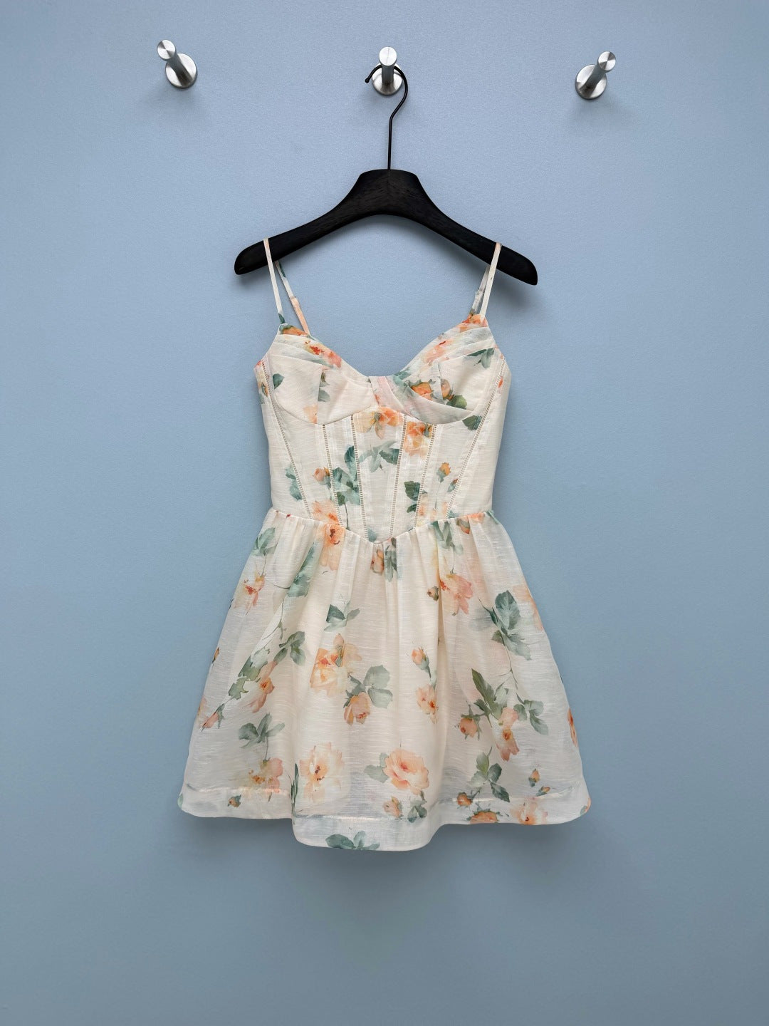 ZIMMERMANN 26S FLORAL SPAGHETTI STRAP DRESS STYLE 23