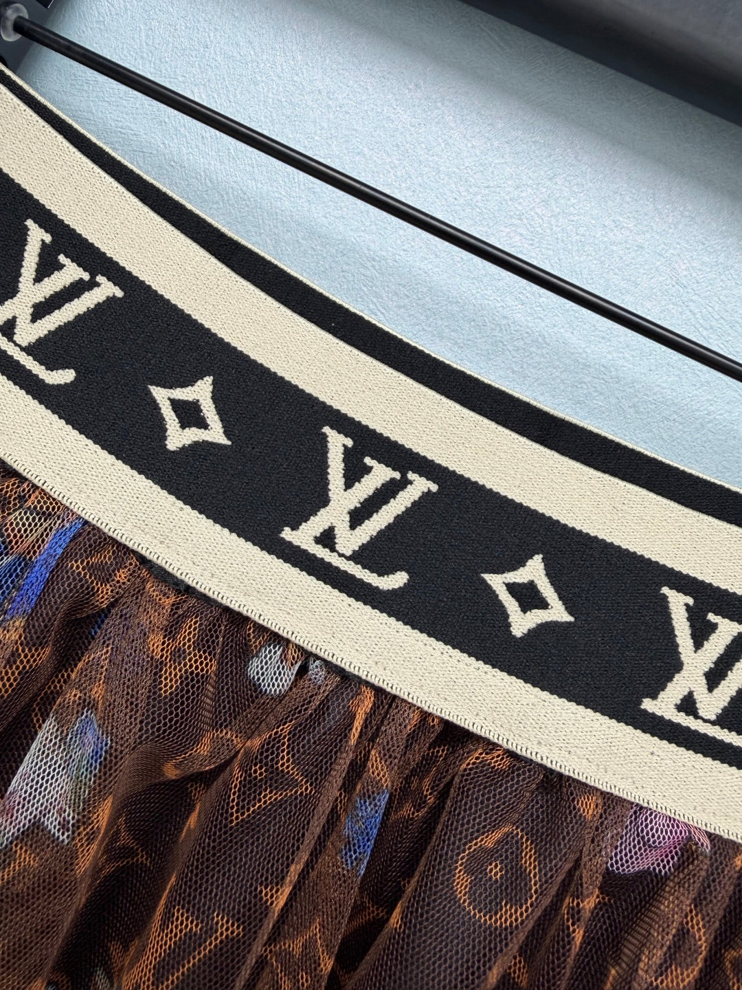 LV 26S PATTERNED CHIFFON SKIRT STYLE 171