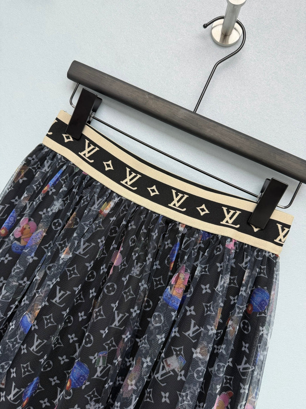 LV 26S PATTERNED CHIFFON SKIRT STYLE 170