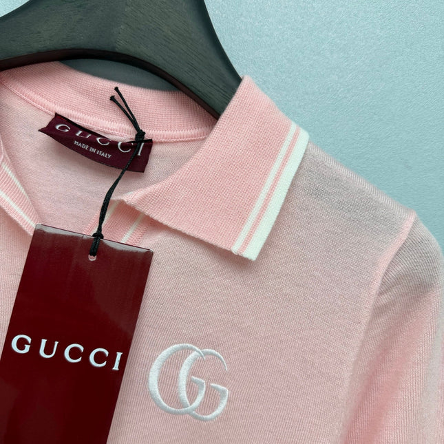 GUCCI 26S KNIT POLO SHIRT 364