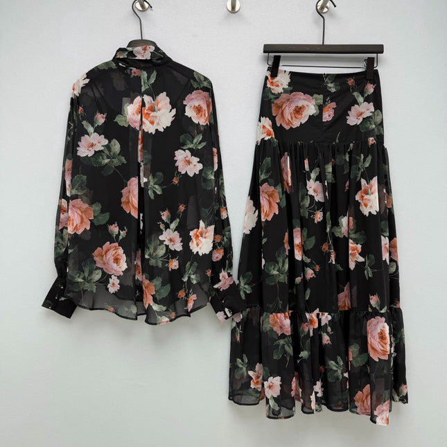 ZIMMERMANN 26S TOP AND SKIRT SET 315417