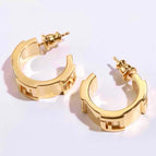 High-Quality Silver Alloy - 14K Gold Plated
