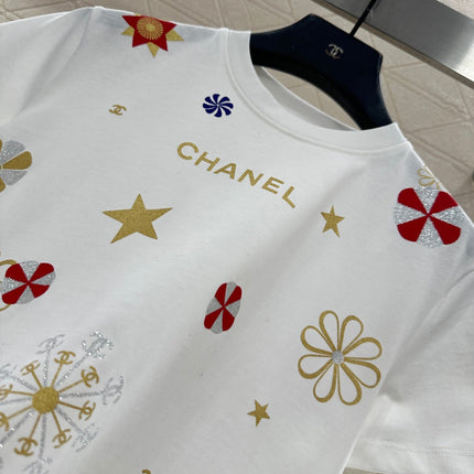 CHANEL 25S PRINTED T-SHIRT 650