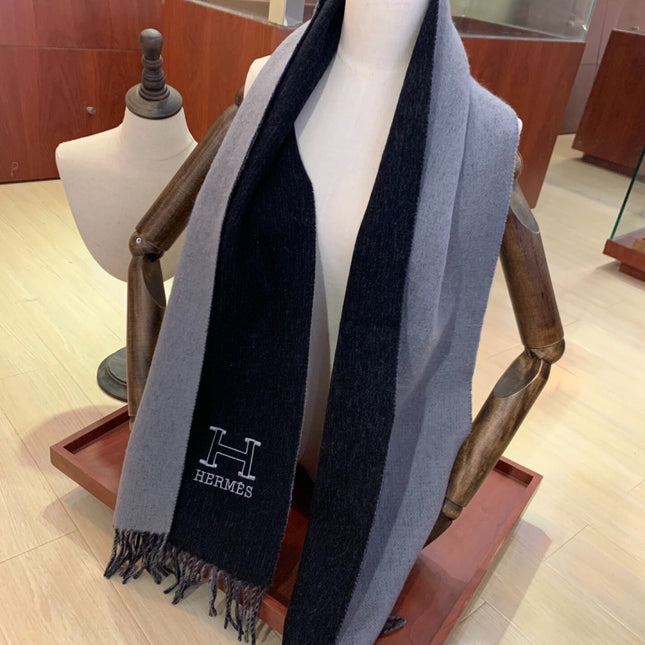 HERMES 25S SCARF 200 IN CASHMERE 856513