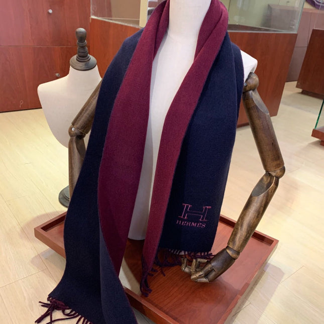 HERMES 25S SCARF 200 IN CASHMERE 856514