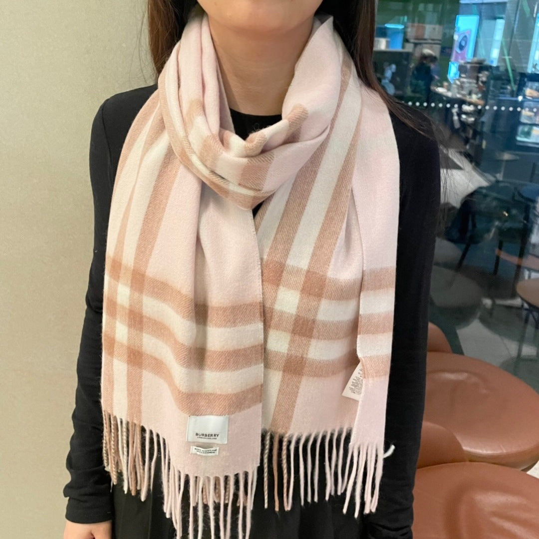 BURBERRY 25S SCARF 180 CM IN CASHMERE 938245