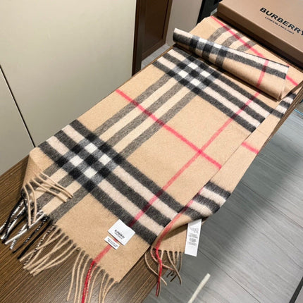 BURBERRY 25S SCARF 180 CM IN CASHMERE 938250
