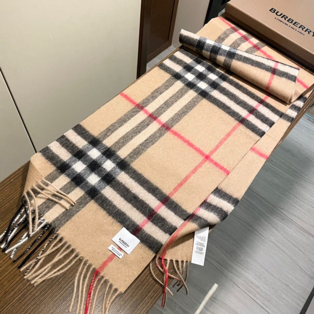 BURBERRY 25S SCARF 180 CM IN CASHMERE 938250