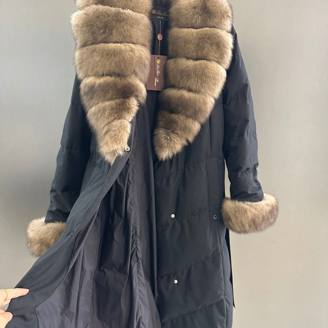 MAX MARA 25S LONG GOOSE DOWN COAT 121