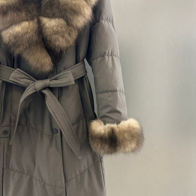 MAX MARA 25S LONG GOOSE DOWN COAT 119