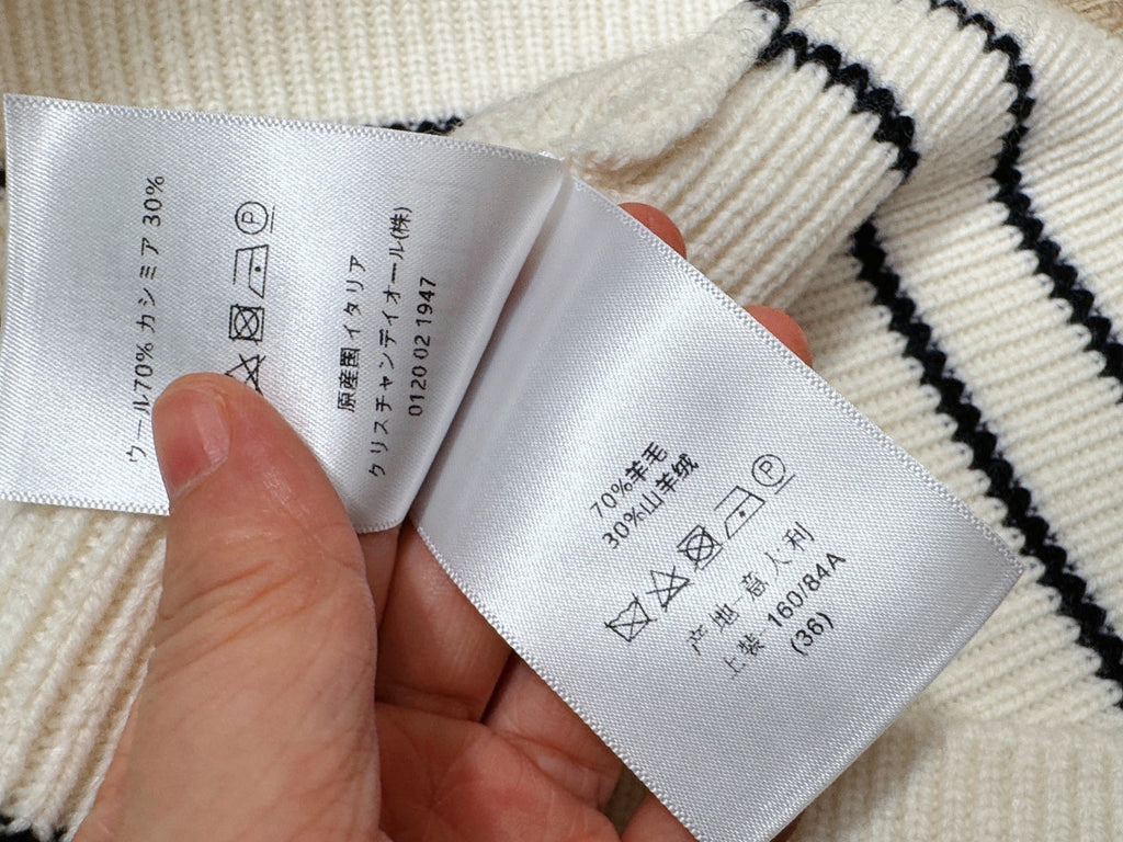 DIOR 26S SHORT-SLEEVE SWEATER 1135