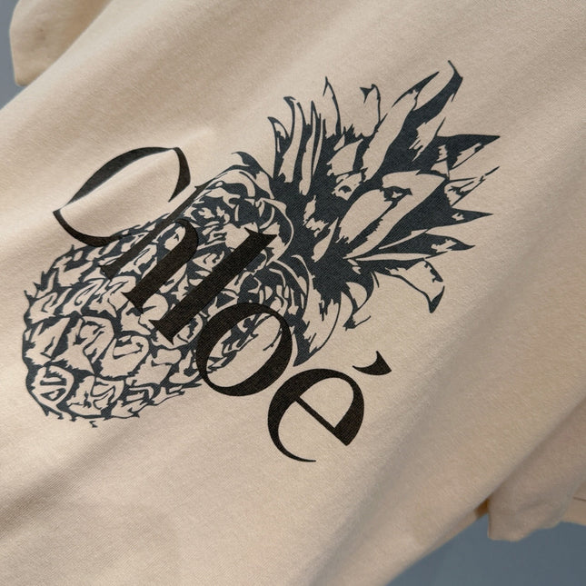 CHLOE CREWNECK T-SHIRT IN WHITE COTTON