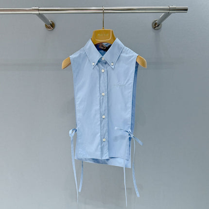 MIUMIU 26S SLEEVELESS SHIRT 905