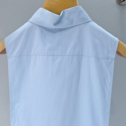 MIUMIU 26S SLEEVELESS SHIRT 905