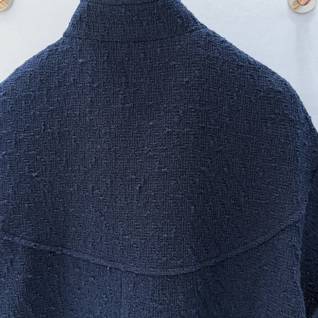 CHANEL 26S SHORT-SLEEVE STAND COLLAR JACKET 888