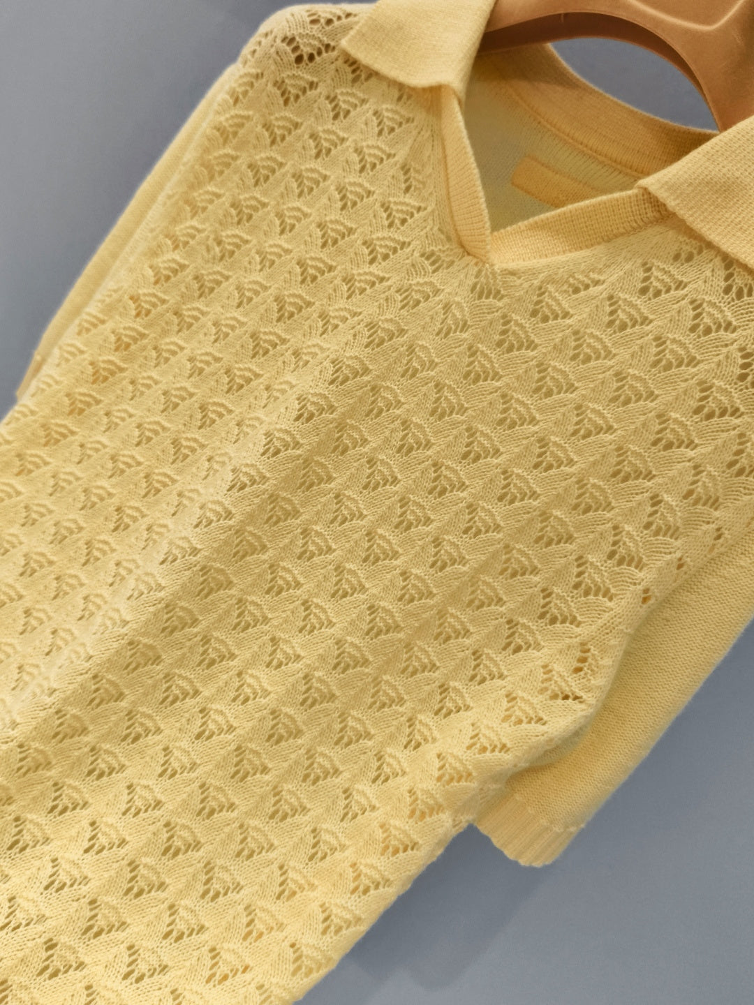 MIUMIU 26S KNITTED POLO SHIRT 882