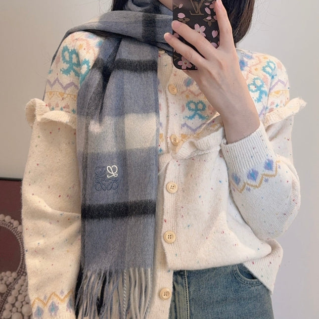 LOEWE 25S SCARF 180 IN CASHMERE 858262