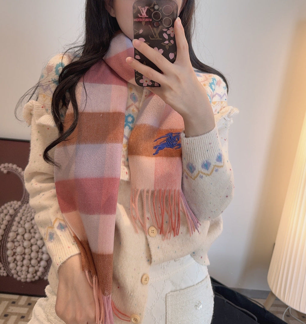 BURBERRY 25S SCARF 180 CM IN CASHMERE 938104