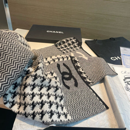CHANEL 25S SCARF 190 CM IN CASHMERE 942958