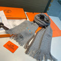 HERMES 25S SCARF 180 IN CASHMERE 989879