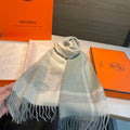 HERMES 25S SCARF 180 IN CASHMERE 989917