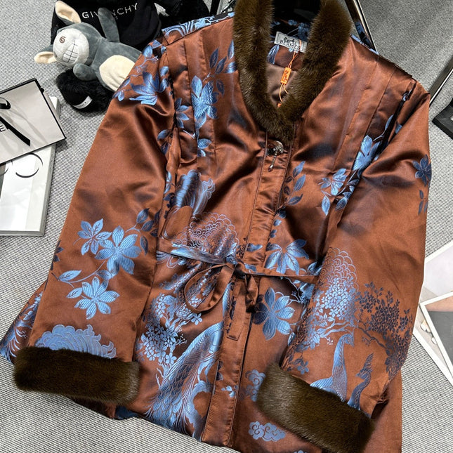 HERMES 25S MINK FUR JACKET 482