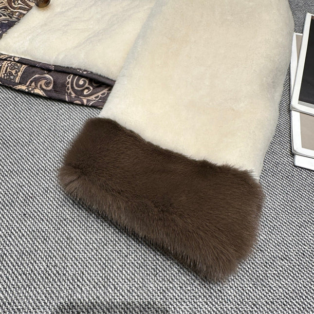 HERMES 25S REVERSIBLE FUR JACKET 473