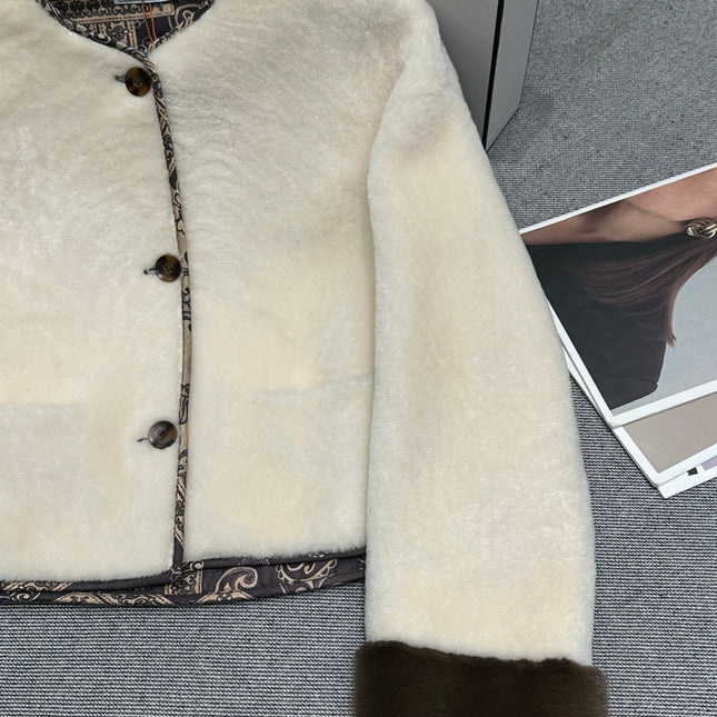 HERMES 25S REVERSIBLE FUR JACKET 473