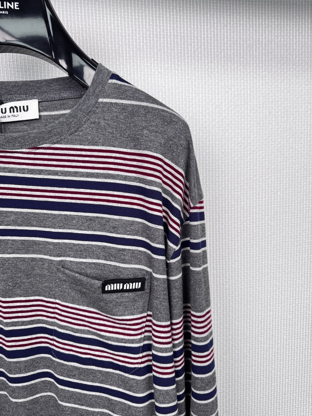 MIUMIU LONG-SLEEVE T-SHIRT STYLE 554
