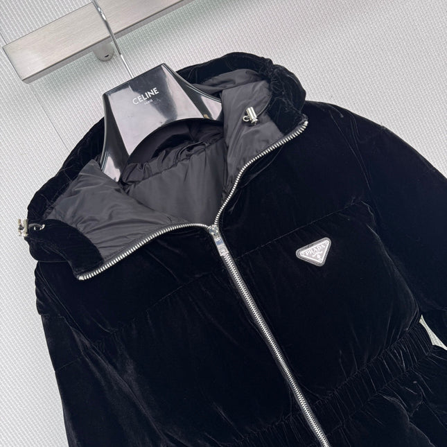 PRADA 25S VELVET JACKET 497