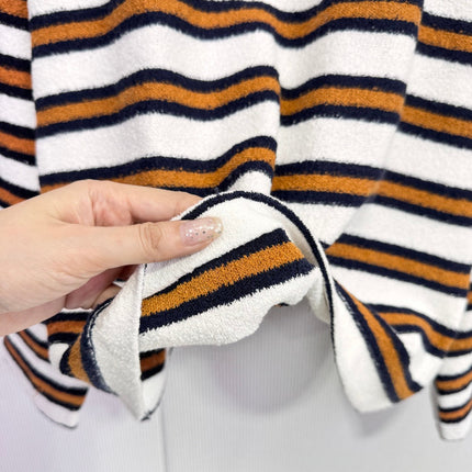 CHANEL 25S KNIT STRIPED POLO 587