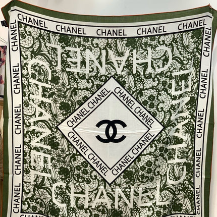 CHANEL 25S SCARF 135 CM IN CASHMERE AND SILK 943314