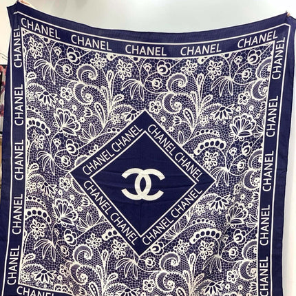 CHANEL 25S SCARF 135 CM IN CASHMERE AND SILK 943315