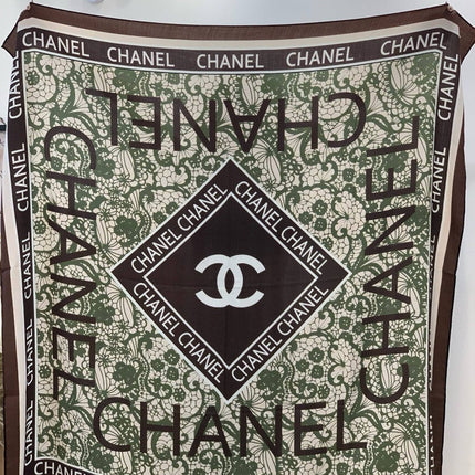 CHANEL 25S SCARF 135 CM IN CASHMERE AND SILK 943318