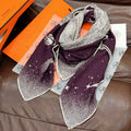 HERMES 25S SCARF 140 IN SILK CASHMERE 987419