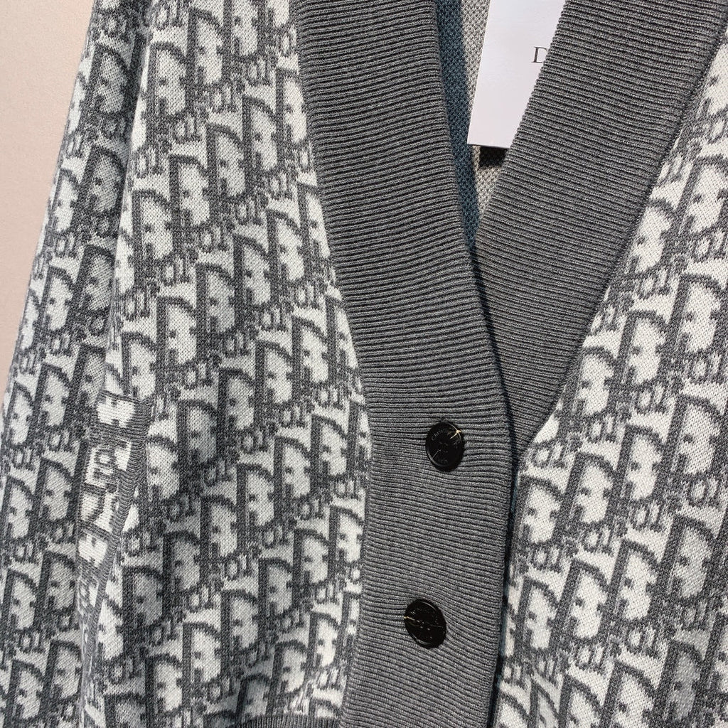 DIOR 25S V-NECK KNIT CARDIGAN 698