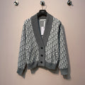 DIOR 25S V-NECK KNIT CARDIGAN 698