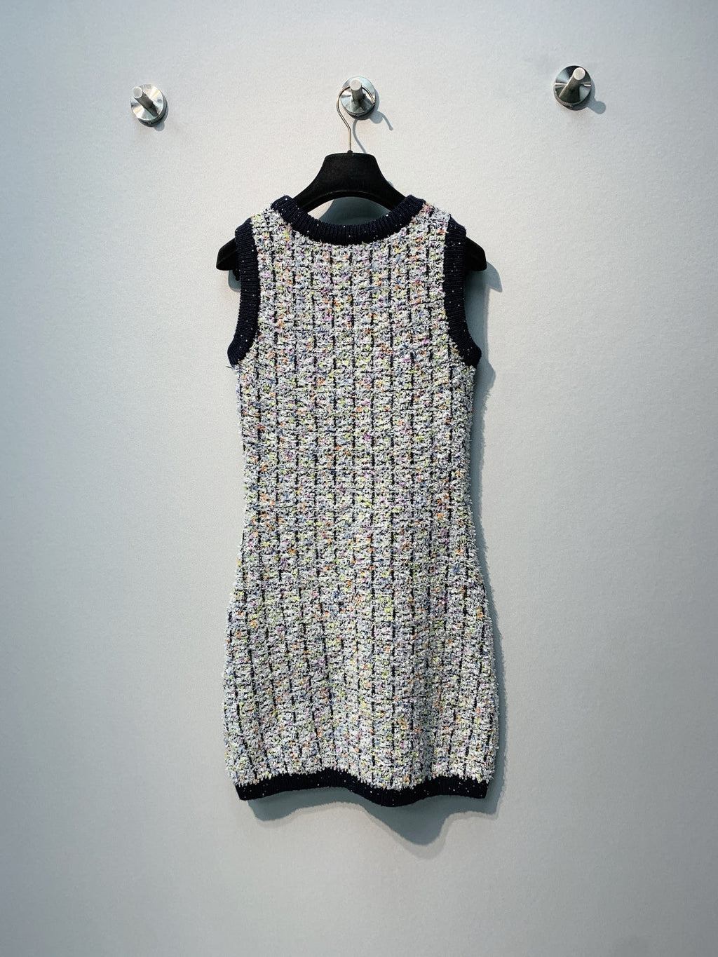 CHANEL 26S SLEEVELESS CREW NECK DRESS 823