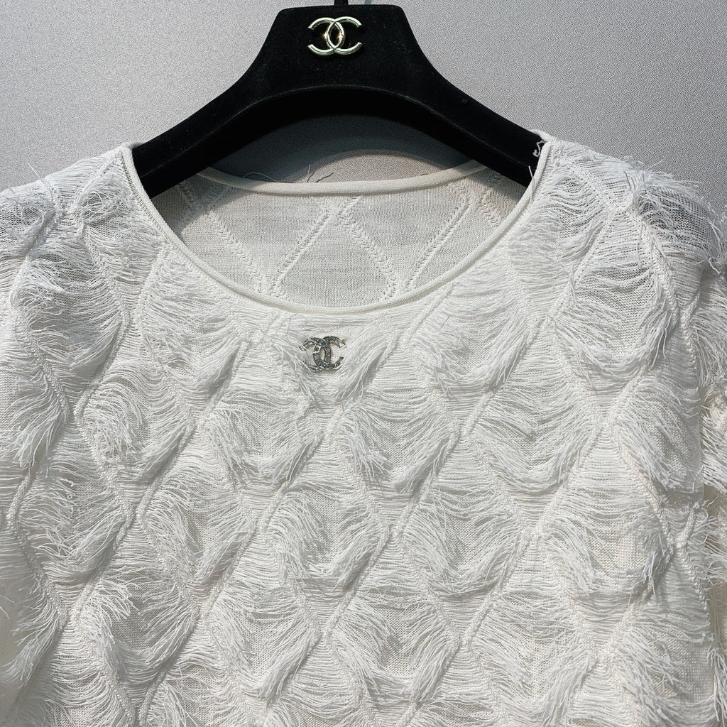 CHANEL 26S LIGHTWEIGHT KNIT TOP 969