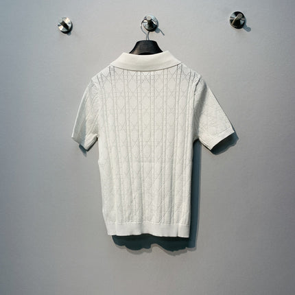 DIOR 26S SHORT-SLEEVE POLO SWEATER 1213