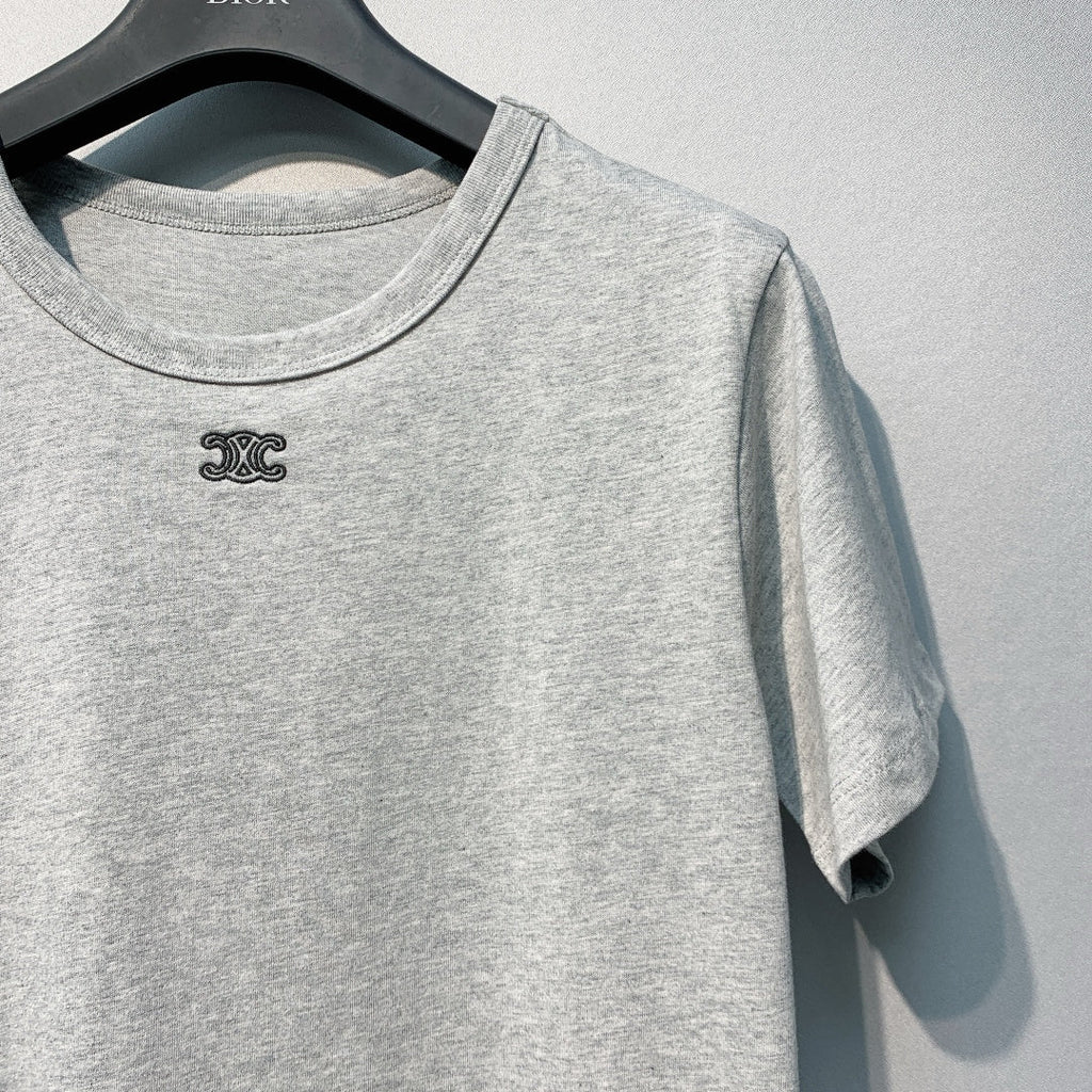 CELINE 26S EMBROIDERED T-SHIRT 180