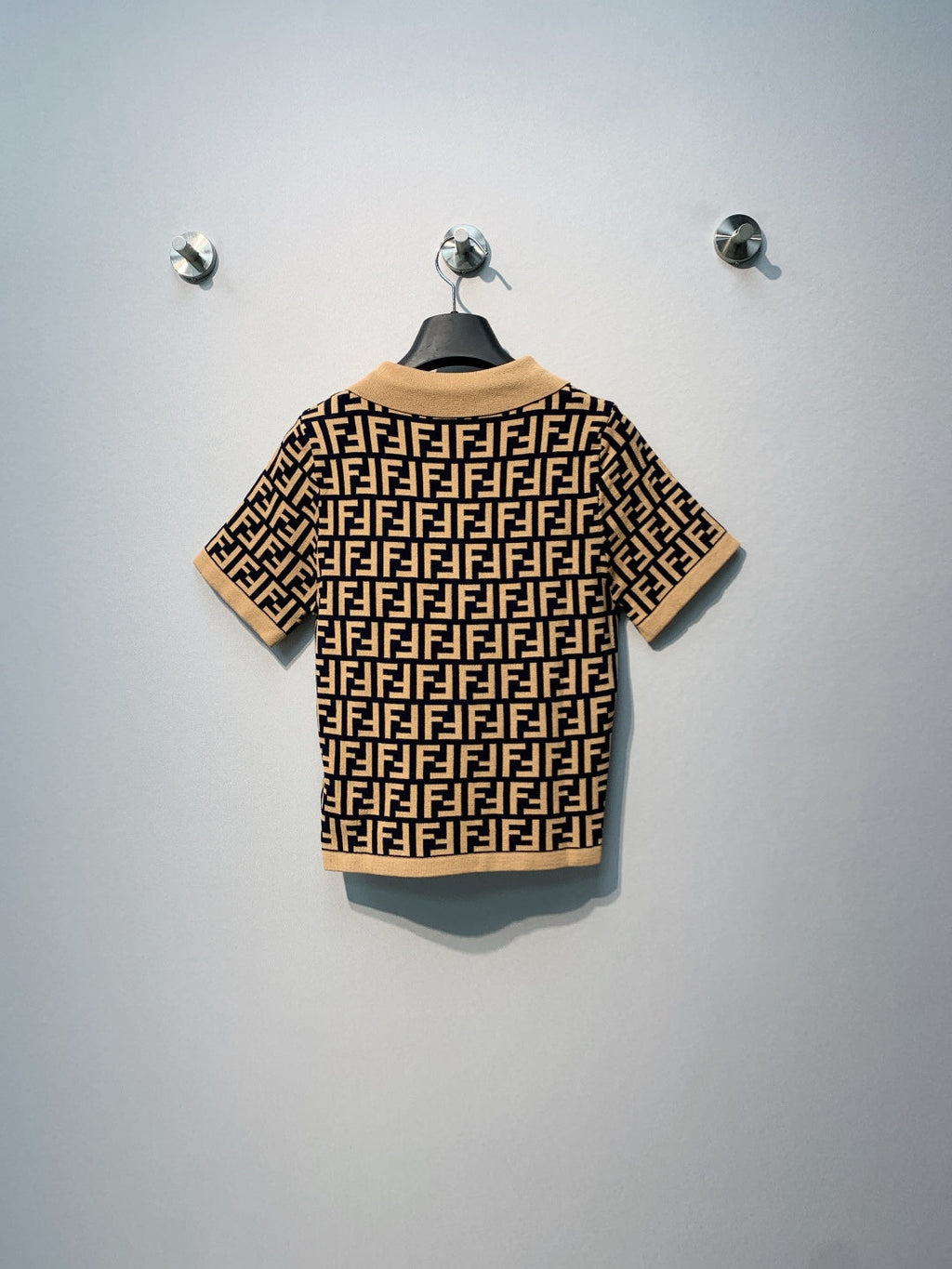 FENDI 26S SHORT SLEEVE POLO SHIRT 099