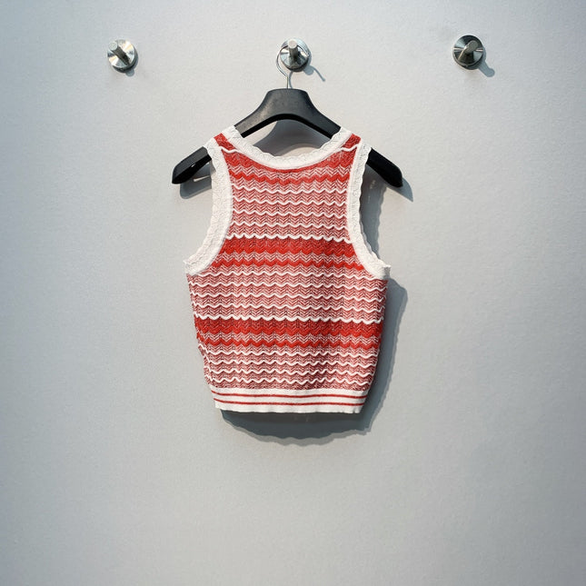 CHANEL 26S KNIT TANK TOP STYLE 1110