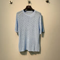 FENDI 26S SHORT SLEEVE KNIT T-SHIRT 012