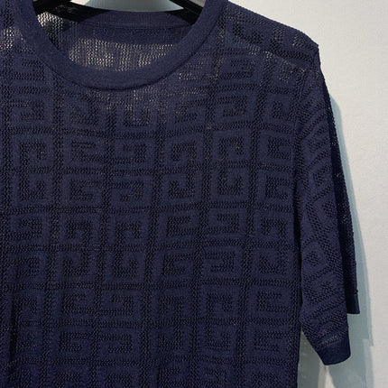 FENDI 26S SHORT SLEEVE KNIT T-SHIRT 010