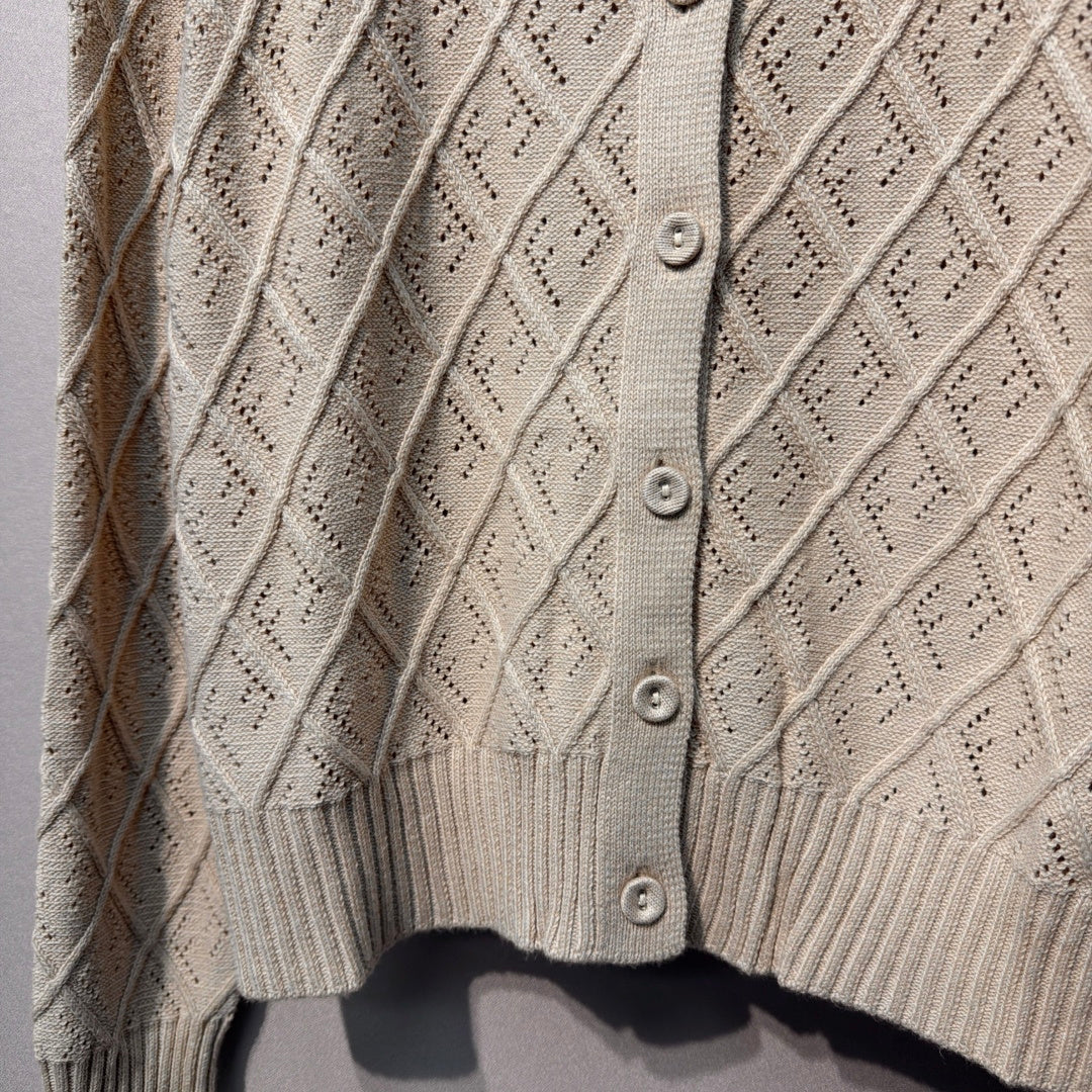 FENDI 26S KNIT CARDIGAN 005