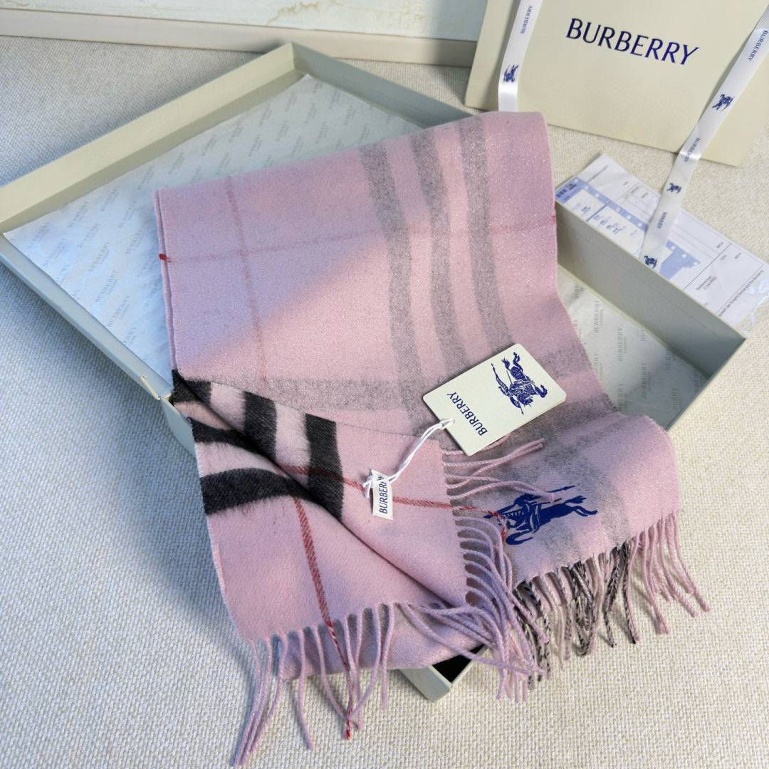 BURBERRY 25S SCARF 168 CM IN CASHMERE 938075